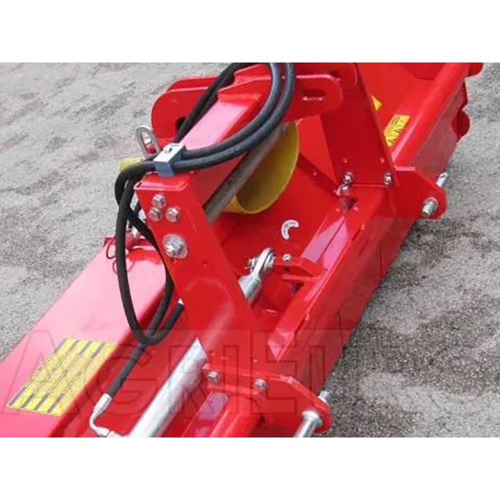 FL 164 -traktorimurskain, hydraulinen sivusiirto, 164 cm, 24 vasaraterää