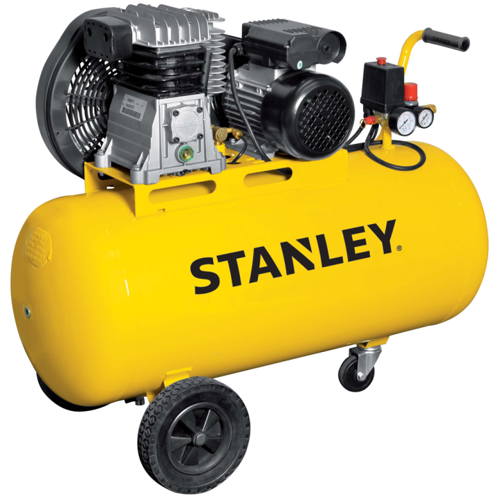 Stanley B 345 10 100 hihnavetoinen kompressori 3 HP 100 l 10 bar