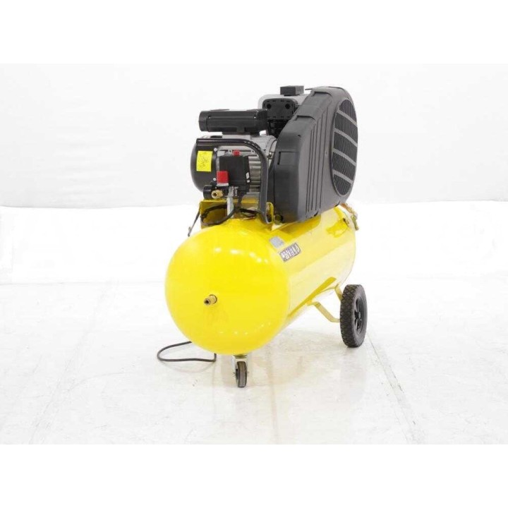 Stanley B 345/10/100 hihnavetoinen kompressori, 3 HP, 100 l, 10 bar