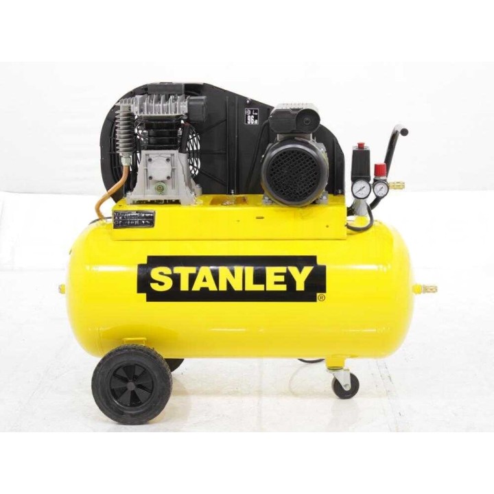 Stanley B 345/10/100 hihnavetoinen kompressori, 3 HP, 100 l, 10 bar