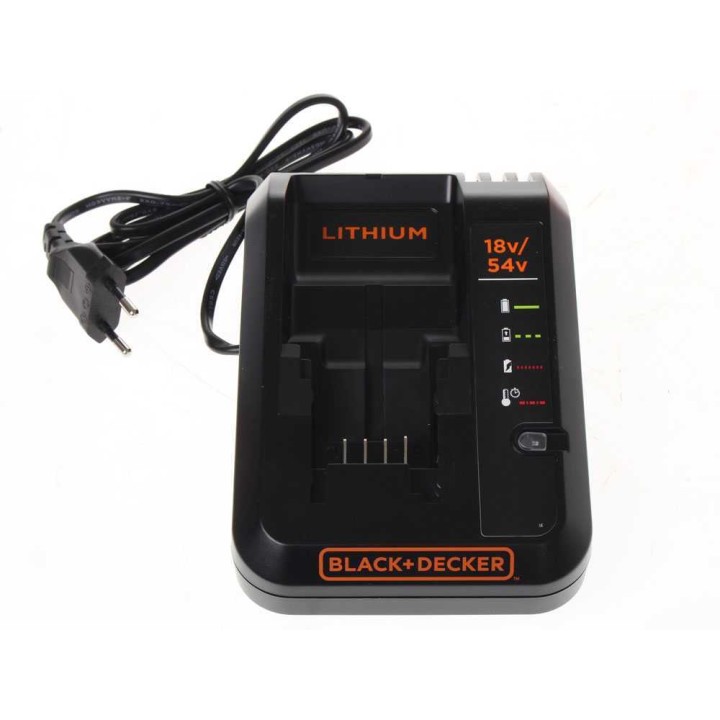 Black & Decker BDC2A20-QW aloituspakkaus, 2 Ah:n pikalaturi ja 18 V:n 2 Ah:n akku