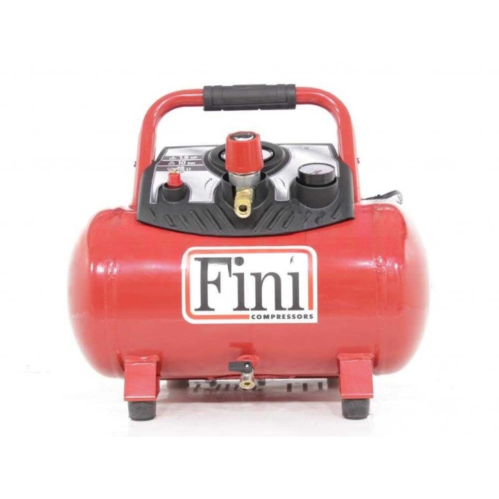 Fini Energy 12 kannettava öljytön kompressori, 1,5 HP, 12 l, 10 bar
