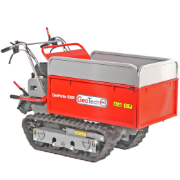 GeoTech Pro GeoPorter 630E telaketjullinen moottorikärry 600 kg 6 5 HP