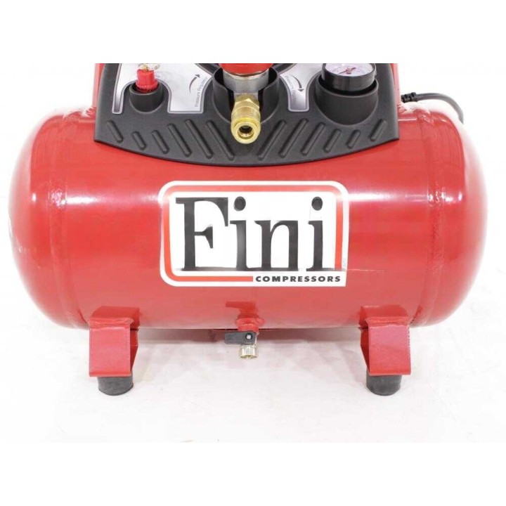 Fini Energy 12 kannettava öljytön kompressori, 1,5 HP, 12 l, 10 bar