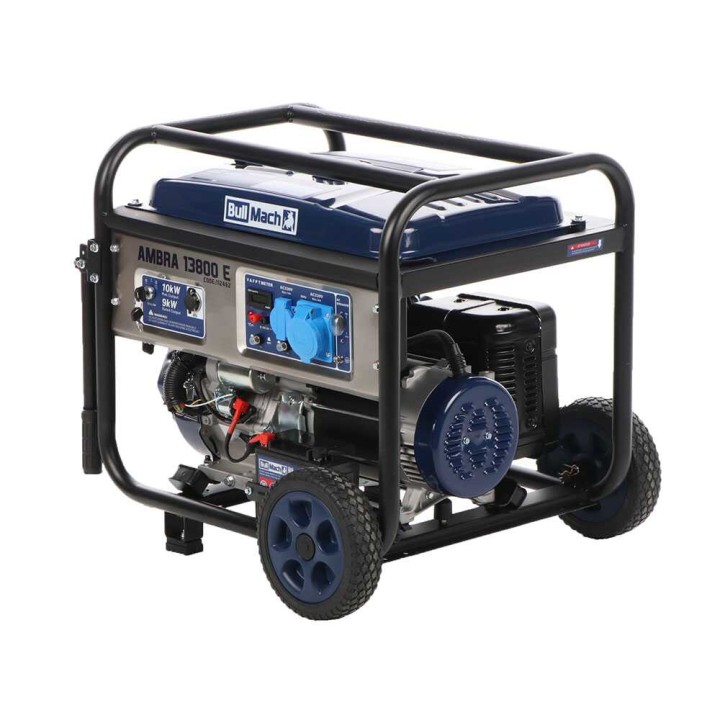 BullMach AMBRA 13800 E bensiinikäyttöinen generaattori, 10 kW, 230 V, AVR