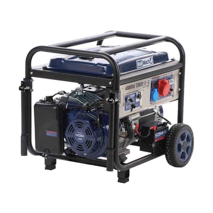BullMach AMBRA 13800 E-3 kolmivaihegeneraattori, 10 kW, AVR, bensiini