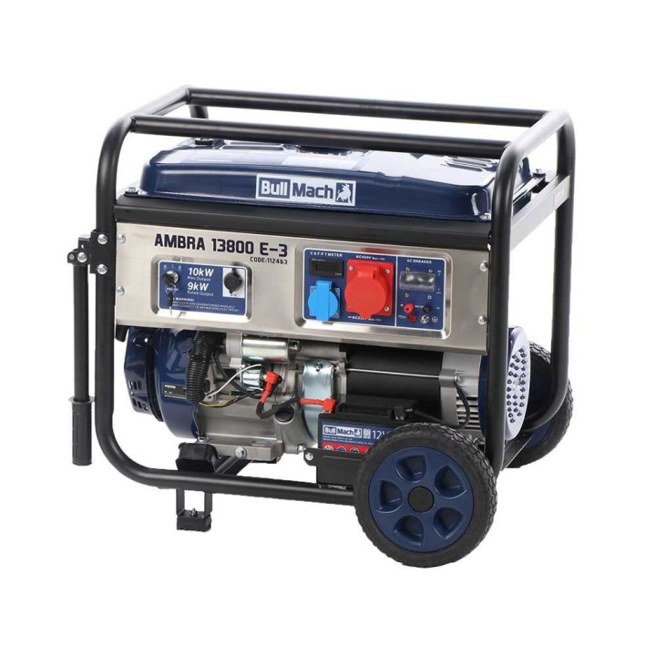 BullMach AMBRA 13800 E-3 kolmivaihegeneraattori, 10 kW, AVR, bensiini