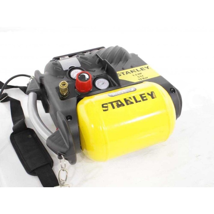 Stanley DN 200/10/5 öljytön kompressori, 1,5 HP, 5 l, 10 bar