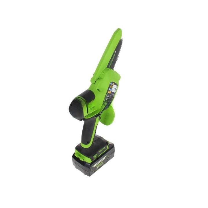 Greenworks GD48MCS10XK2 akkukäyttöinen oksaleikkuri, 48 V, 2 Ah, 400 W