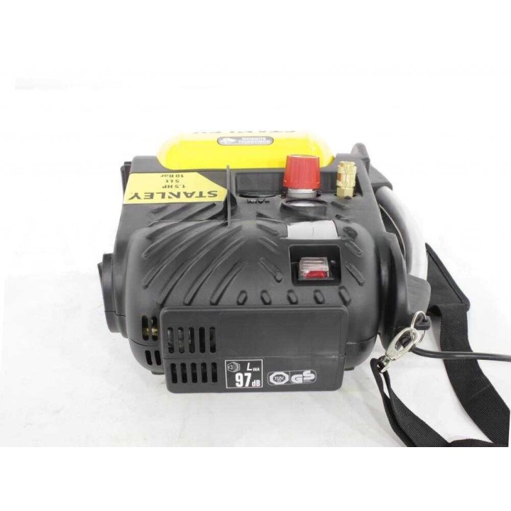 Stanley DN 200/10/5 öljytön kompressori, 1,5 HP, 5 l, 10 bar