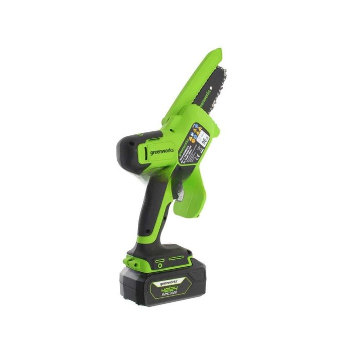 Greenworks GD48MCS10XK2 akkukäyttöinen oksaleikkuri, 48 V, 2 Ah, 400 W