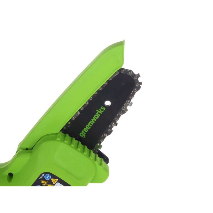 Greenworks GD48MCS10XK2 akkukäyttöinen oksaleikkuri, 48 V, 2 Ah, 400 W