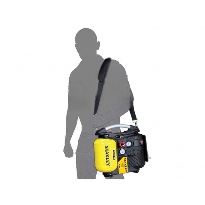 Stanley DN 200/10/5 öljytön kompressori, 1,5 HP, 5 l, 10 bar
