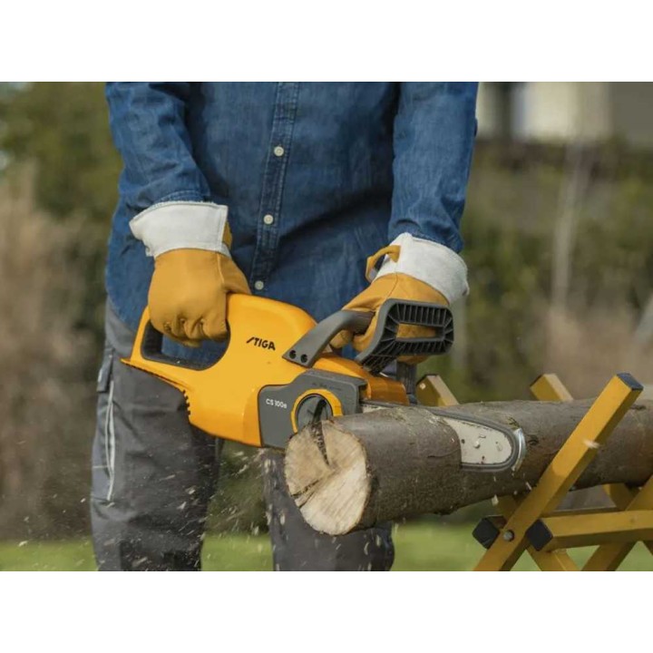 Stiga CS 100e Kit akkumoottorisaha, 20 V, 4 Ah, 25 cm