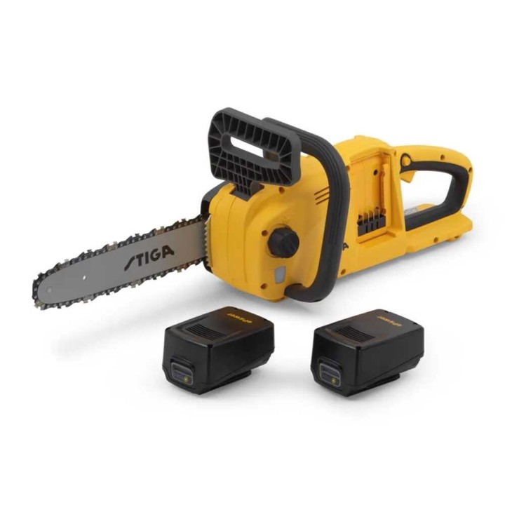 Stiga CS 300e Kit akkumoottorisaha, 2 × 20 V 4 Ah, laippa 30 cm