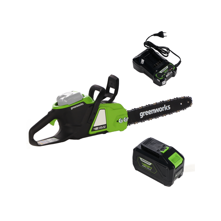 Greenworks GD48CS36K4 akkumoottorisaha 48 V 4 Ah terälevy 36 cm
