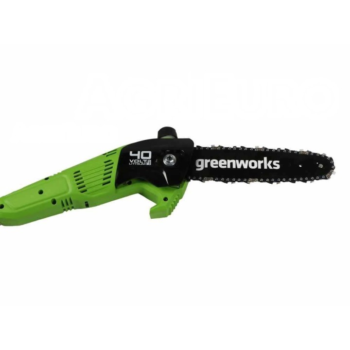 Greenworks GD40PSH oksasaha ja pensasleikkuri, 40 V, ilman akkua ja laturia