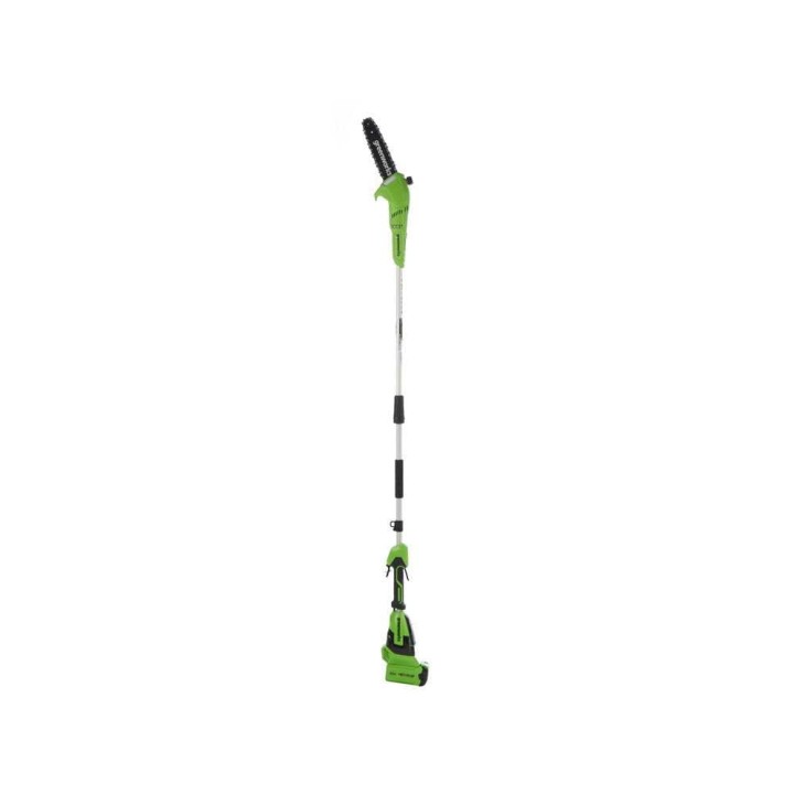 Greenworks GD40PSHK2X akkupensasleikkuri ja oksasaha, 40 V, 2 akkua
