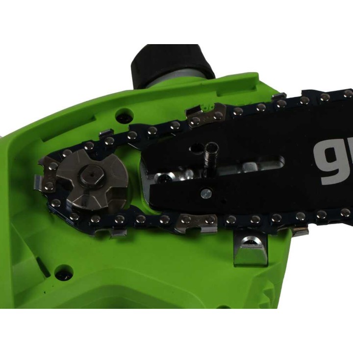 Greenworks GD40PSHK2X akkupensasleikkuri ja oksasaha, 40 V, 2 akkua