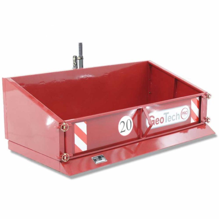GeoTech Pro TB130 kippilava traktoriin 440 l 500 kg
