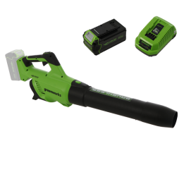 Greenworks GD40AB akkupuhallin 40 V 4 Ah 210 km h