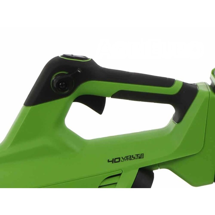 Greenworks GD40AB -akkupuhallin, 40 V, 4 Ah, 210 km/h
