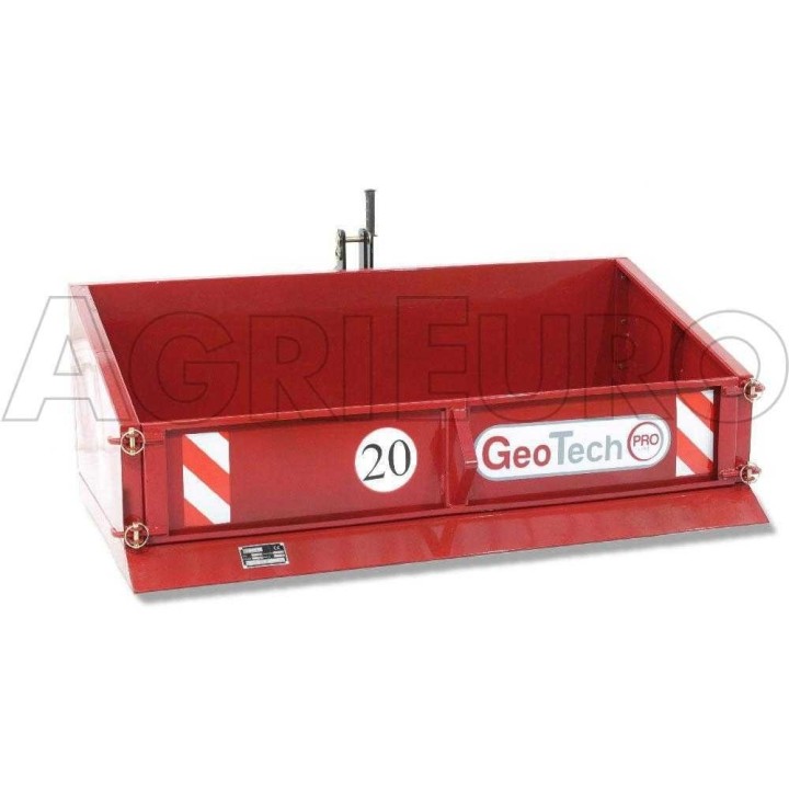 GeoTech-Pro TB130 -kippilava traktoriin, 440 l, 500 kg