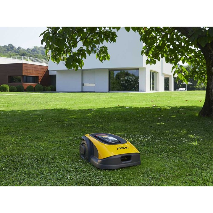 Stiga A 500 robottiruohonleikkuri, GPS, 25,2 V, 2 Ah, 500 m²