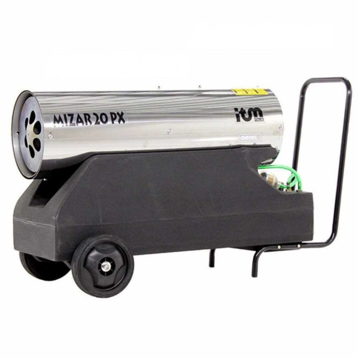 ITM MIZAR 20PX INOX dieselkäyttöinen lämminilmageneraattori 20 kW