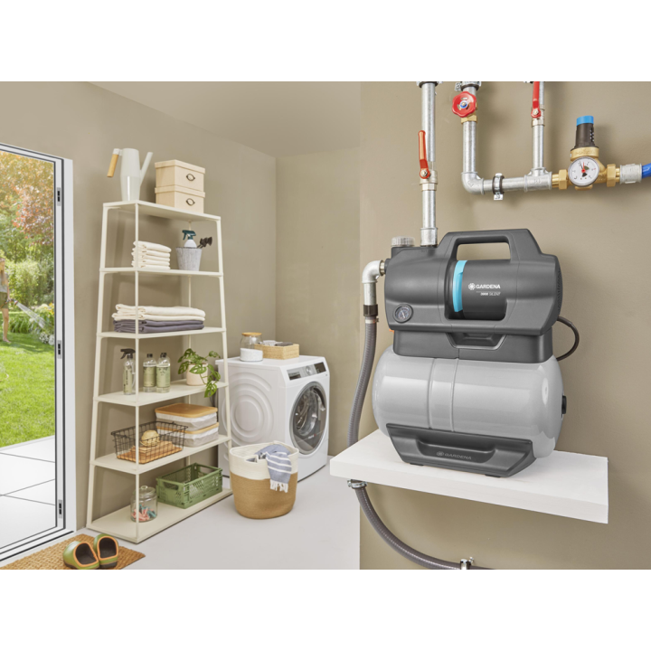 Gardena 3900 Silent paineenkorotuspumppu, 650 W, 3 900 l/h, 230 V