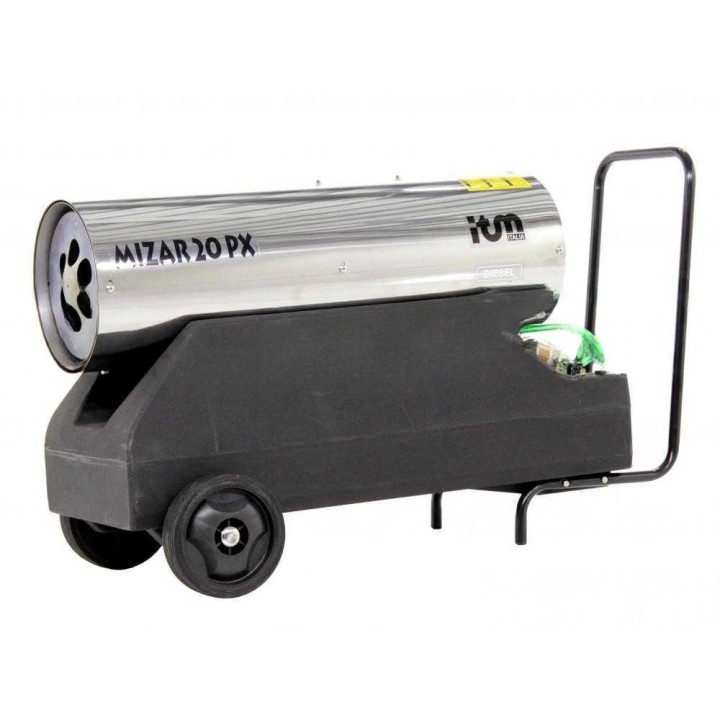 ITM MIZAR 20PX INOX dieselkäyttöinen lämminilmageneraattori, 20 kW