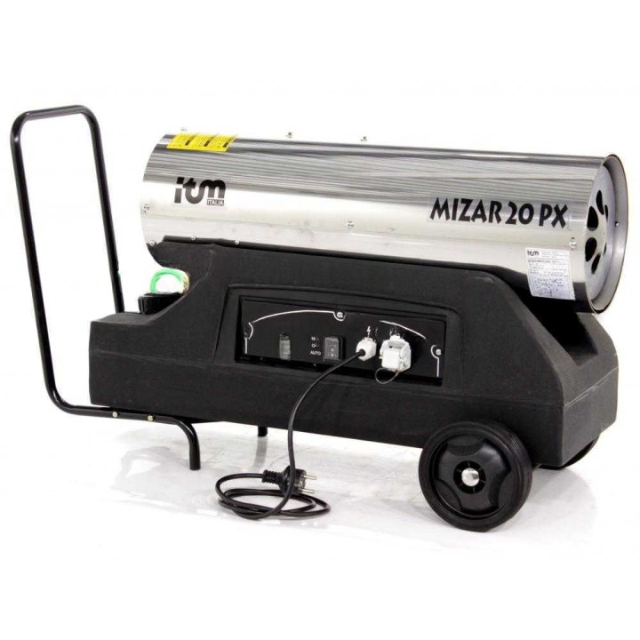 ITM MIZAR 20PX INOX dieselkäyttöinen lämminilmageneraattori, 20 kW