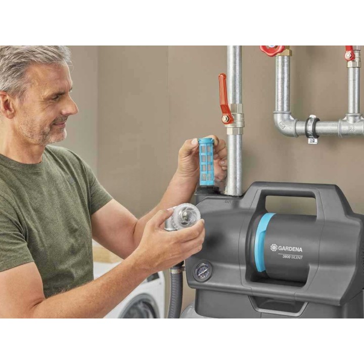 Gardena 3800 Silent painevesiautomaatti, 600 W, 3 800 l/h