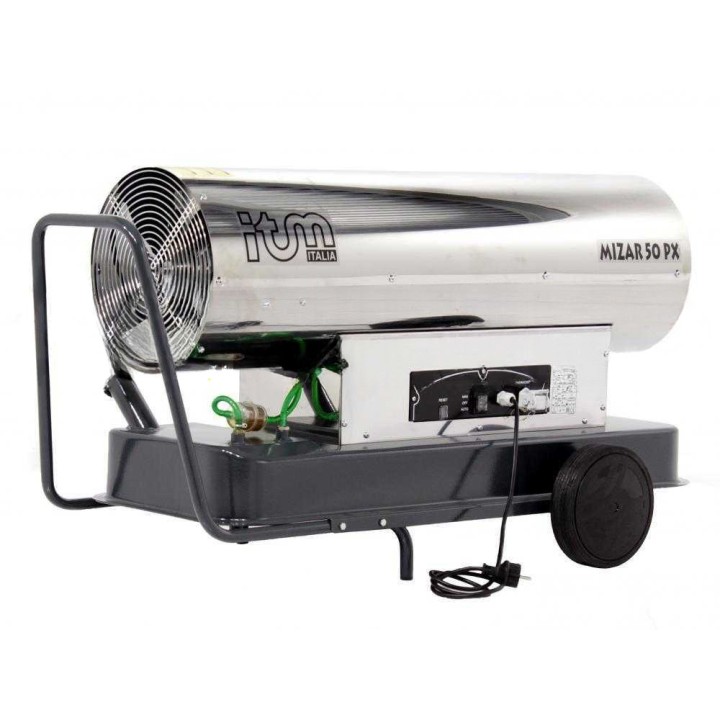 ITM MIZAR 50PX INOX dieselkäyttöinen lämminilmakehitin, 50 kW