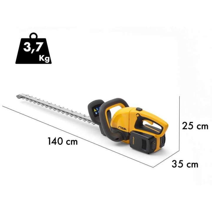 Stiga HT 300e Kit akkupensasleikkuri, 40 V, 54 cm, 2 × 2 Ah