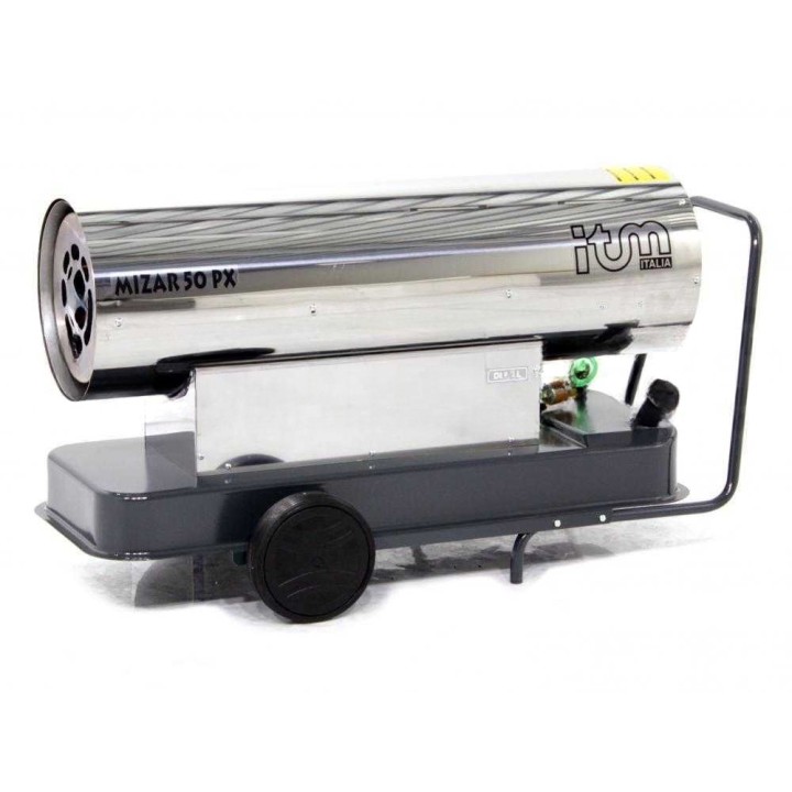 ITM MIZAR 50PX INOX dieselkäyttöinen lämminilmakehitin, 50 kW