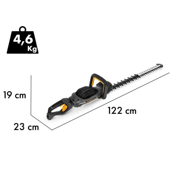 Stiga SHT 900 AE akkupensasleikkuri, 82 cm, 48 V, ilman akkua ja laturia