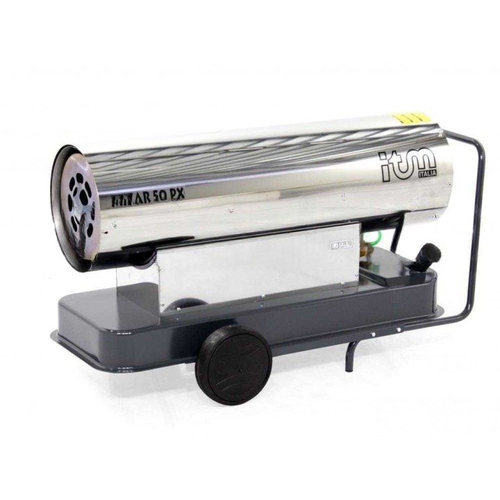 ITM MIZAR 50PX INOX dieselkäyttöinen lämminilmakehitin, 50 kW
