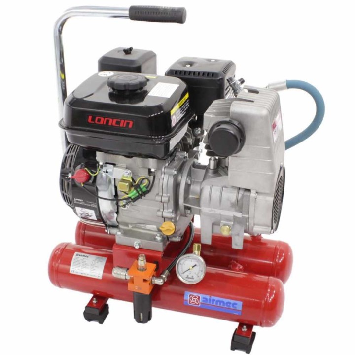 Airmec Mini 08 260 S15 moottorikompressori Loncin 118 cm 4 HP 10 bar