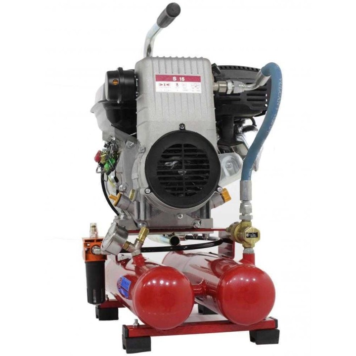 Airmec Mini 08/260 S15 moottorikompressori, Loncin 118 cm³, 4 HP, 10 bar