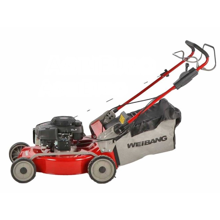 Weibang WBMWB537SC vetävä bensiiniruohonleikkuri, 53 cm, 196 cm³, 2-in-1