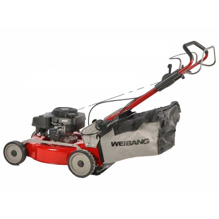 Weibang WBMWB537SC vetävä bensiiniruohonleikkuri, 53 cm, 196 cm³, 2-in-1