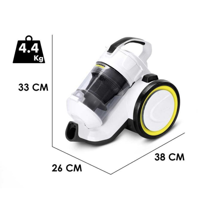 Karcher VC 3 ERP pussiton pölynimuri, 700 W, HEPA-suodatin
