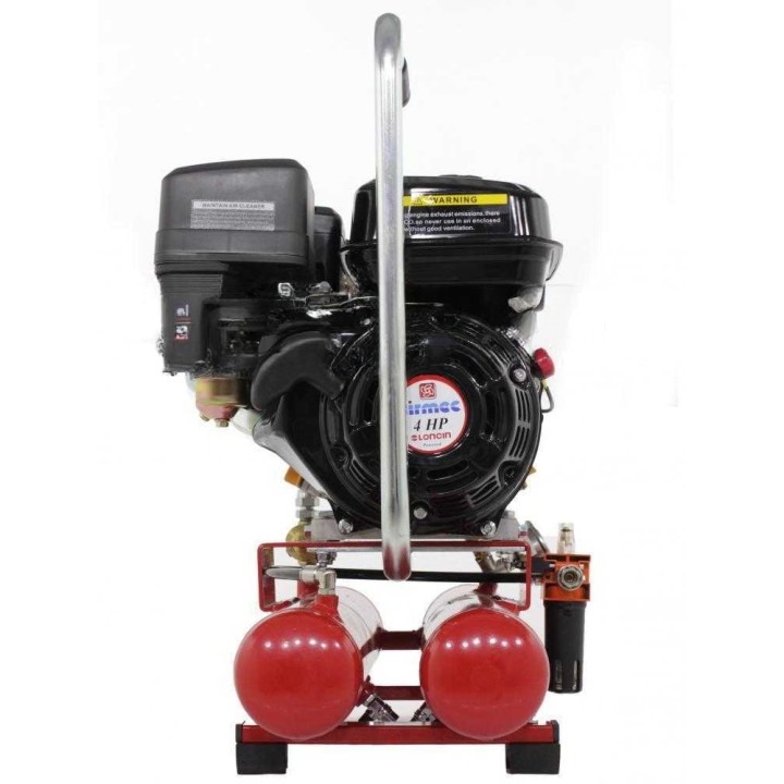 Airmec Mini 08/260 S15 moottorikompressori, Loncin 118 cm³, 4 HP, 10 bar