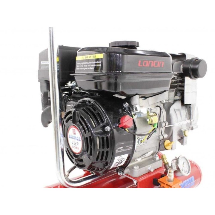 Airmec Mini 08/260 S15 moottorikompressori, Loncin 118 cm³, 4 HP, 10 bar
