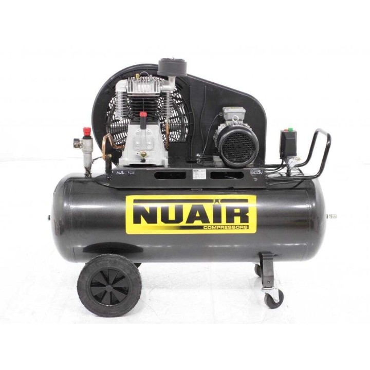 Nuair NB/5,5 T/200 hihnavetoinen kolmivaihekompressori 200 l, 5,5 HP