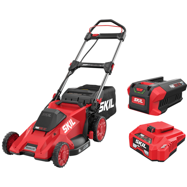 Skil 0180 AA akkuruohonleikkuri 40 V 5 Ah 49 cm
