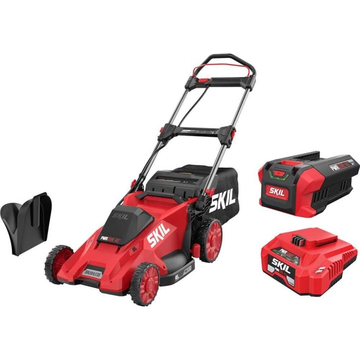 Skil 0180 AA akkuruohonleikkuri, 40 V, 5 Ah, 49 cm