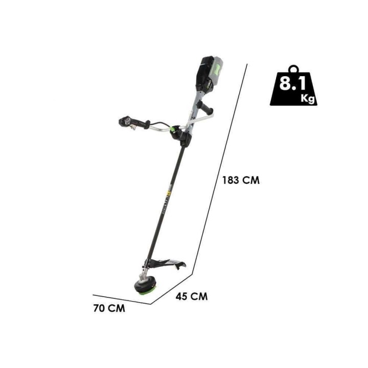 EGO Professional-X BCX4500 -akkuraivaussaha, 56 V, 7,5 Ah