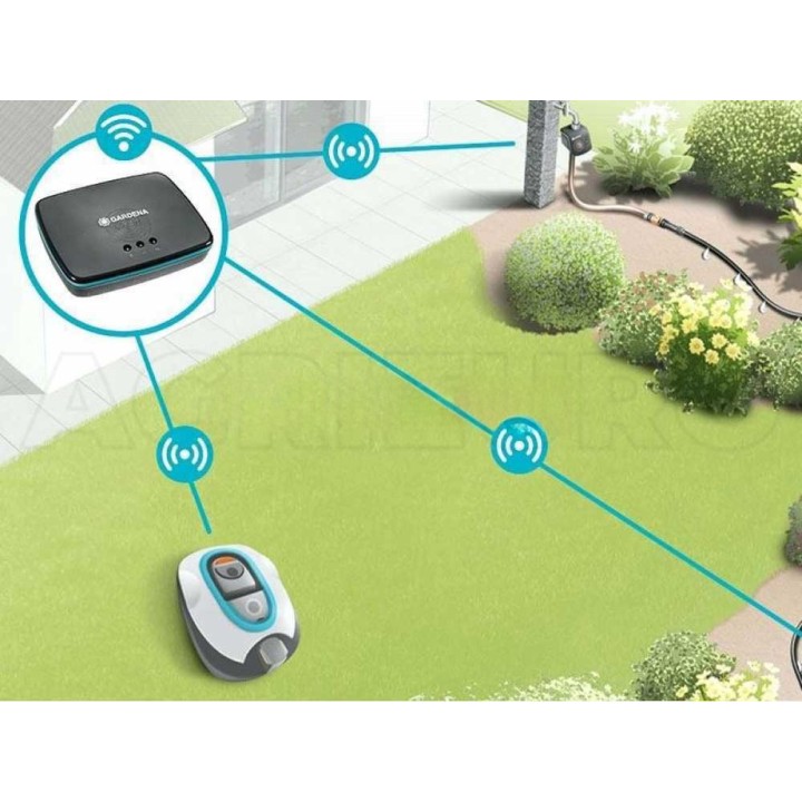 Gardena Smart SILENO City 250 robottiruohonleikkuri, 250 m², 18 V, 16 cm